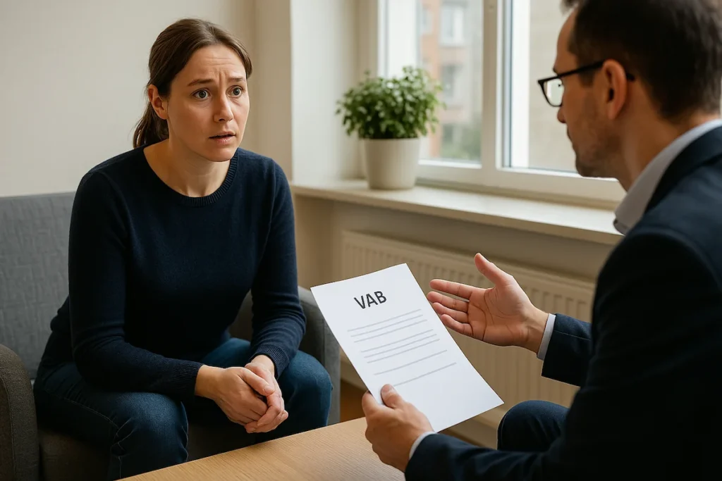 Anställd som vabbar mycket